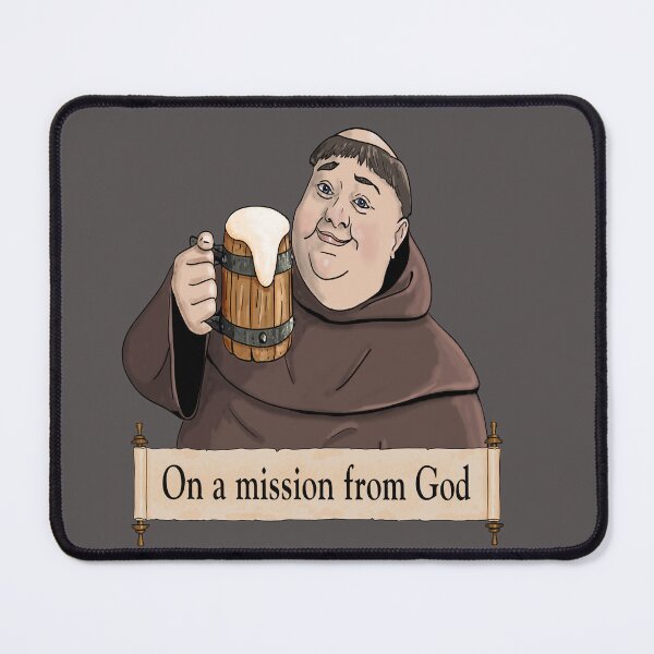 Item preview,  Friar Tuck Having a Mug of Home Brewed Beer designed and sold by Cashon1969.