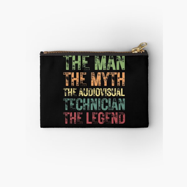 Item preview, The Man The Myth The Audiovisual Technician The Legend designed and sold by Crafty-Mornings.