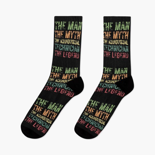 Item preview, The Man The Myth The Audiovisual Technician The Legend designed and sold by Crafty-Mornings.