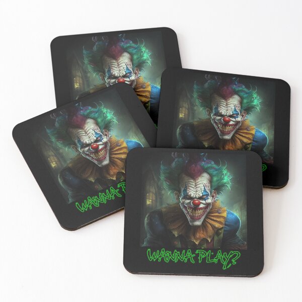 Item preview, Evil Clown Just Wants to Play designed and sold by BadAttitudeTees.