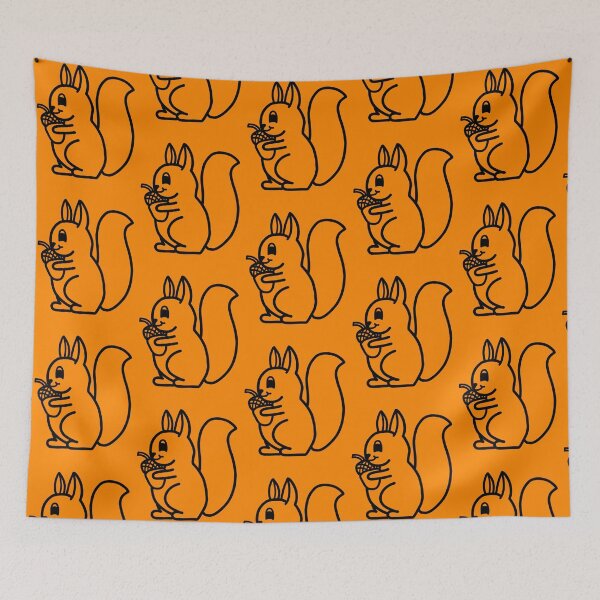 Item preview, Cute Little Baby Squirrel - Black designed and sold by LadySquiggle.