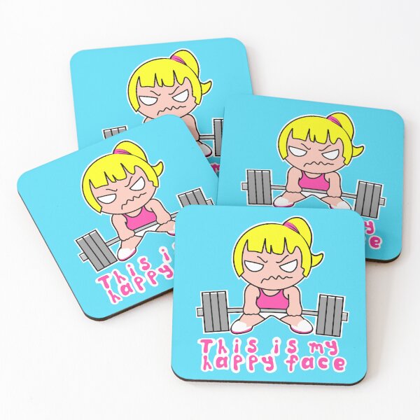 Item preview, Fitness girl design, barbell girl, girls who lift designed and sold by Tim Addison.