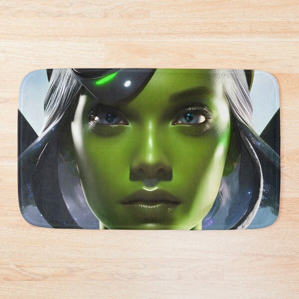 Item preview, Green Alien Princess designed and sold by PopOptikal.