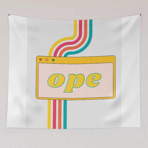 Item preview, Retro, Midwest Nice OPE Phrase, Slang Digital Art designed and sold by KilljoiStudio.