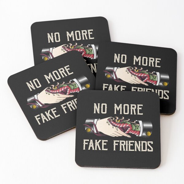 Item preview, No More Fake Friends Tattoo Shake Hand With Snake designed and sold by Ngan-Jasmine.