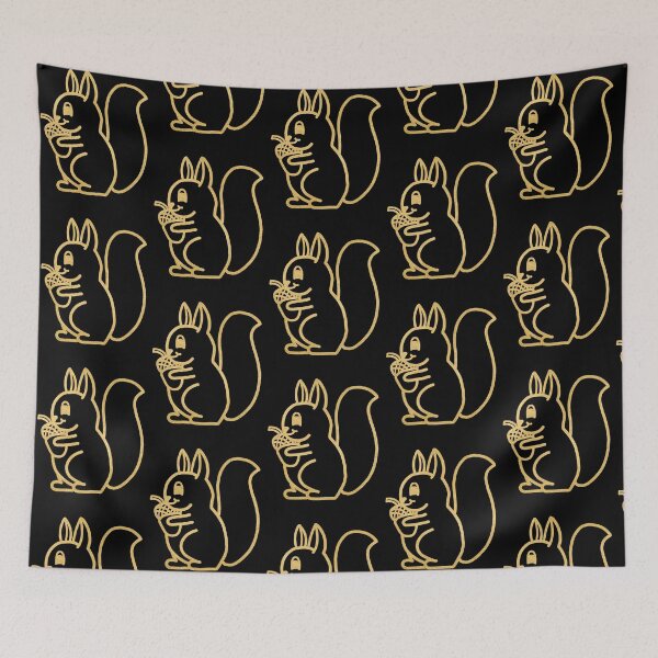 Item preview, Cute Little Baby Squirrel - Gold designed and sold by LadySquiggle.