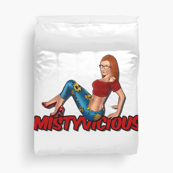Pop Art Misty (without background) Duvet Cover