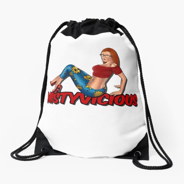 Pop Art Misty (without background) Drawstring Bag