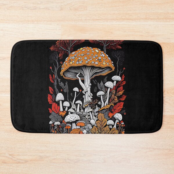 Item preview, Botanical Autumn Mushroom designed and sold by Wolka.