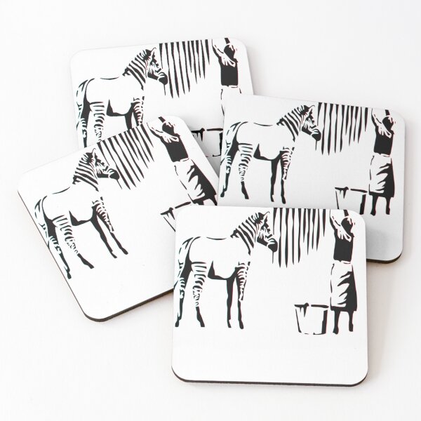 Item preview, Zebra Banksy designed and sold by stephenarthuge.