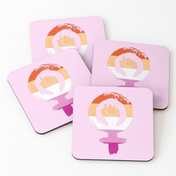 Item preview, Lesbian Feminist Fist  designed and sold by everything4eva.