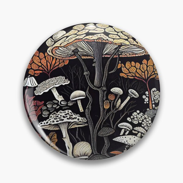 Item preview, Botanical Autumn Mushroom designed and sold by Wolka.