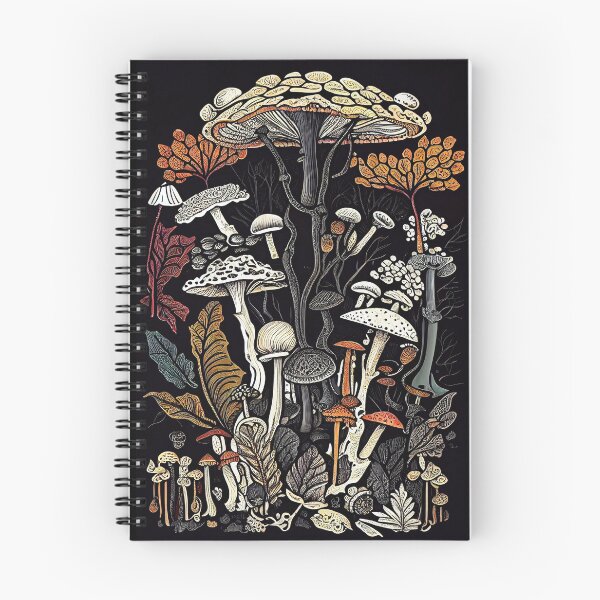 Item preview, Botanical Autumn Mushroom designed and sold by Wolka.