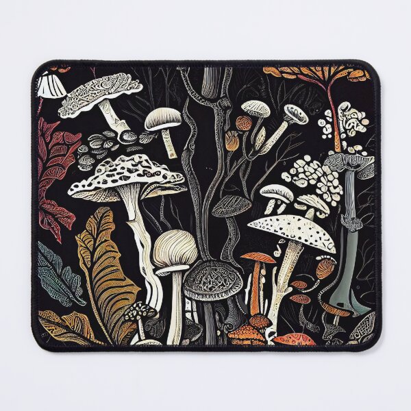 Item preview, Botanical Autumn Mushroom designed and sold by Wolka.