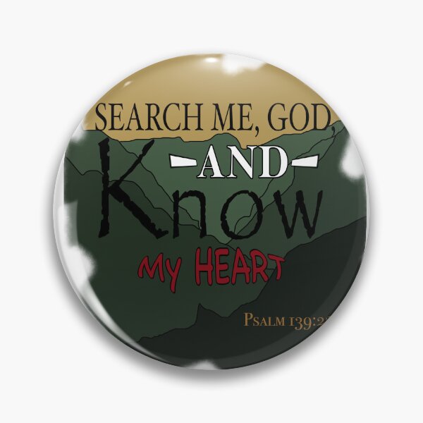 Item preview, Search Me God and Know My Heart designed and sold by luckymurph.