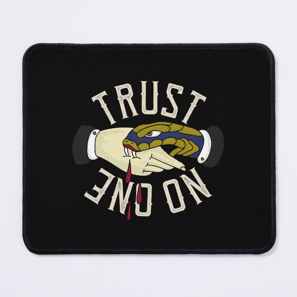 Item preview, Trust No One Tattoo Shake Hand With Snake designed and sold by Ngan-Jasmine.