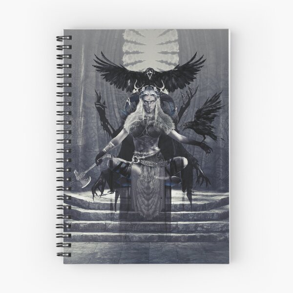 Item preview, The Norse Goddess Hel designed and sold by ikaruna.