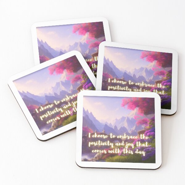 Item preview, I choose to embrace the positivity and joy that comes with this day (bridge version) designed and sold by PhotoDesignNZ.