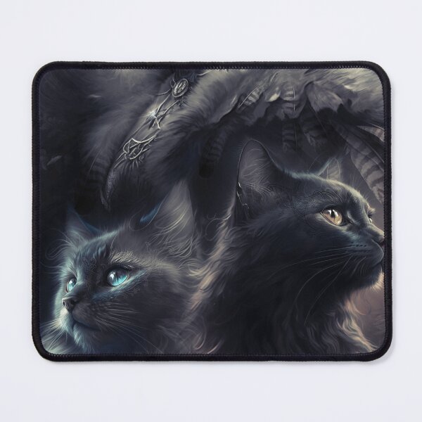 Item preview, Freyja and her two cats designed and sold by ikaruna.