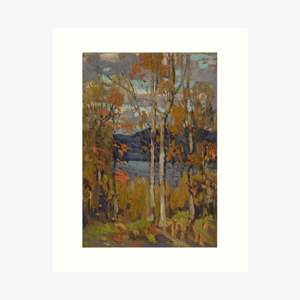 Aperçu de l'œuvre Tom Thomson Algonquin, octobre créée et vendue par TheRedVineyard.