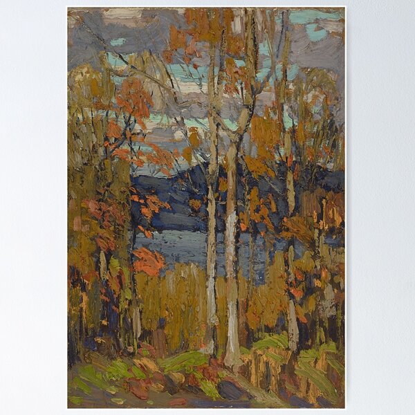 Item preview, Tom Thomson Algonquin, October designed and sold by TheRedVineyard.