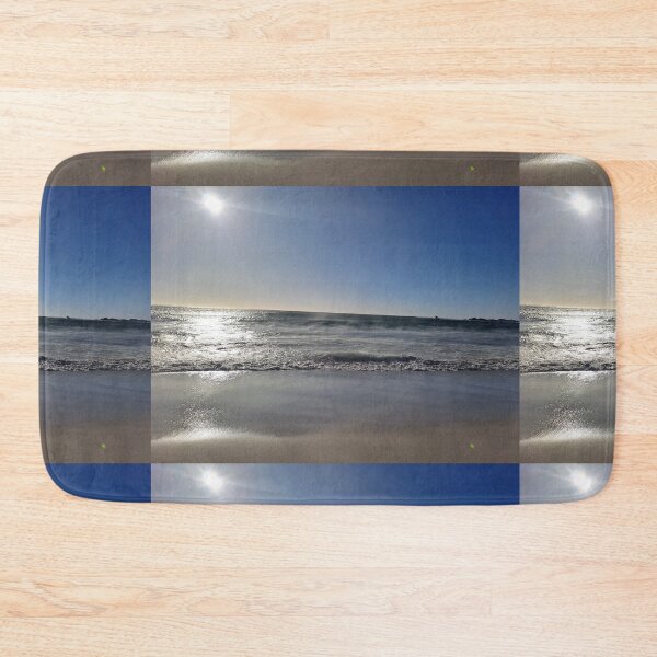 Item preview, Blue skies at camps bay beach designed and sold by Weather gifts .