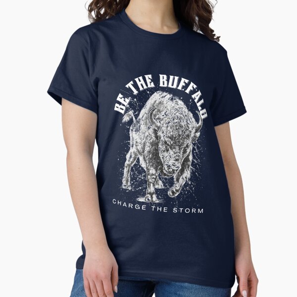 Item preview, Be the Buffalo - Charge the Storm Bold Dark designed and sold by dutchlovedesign.