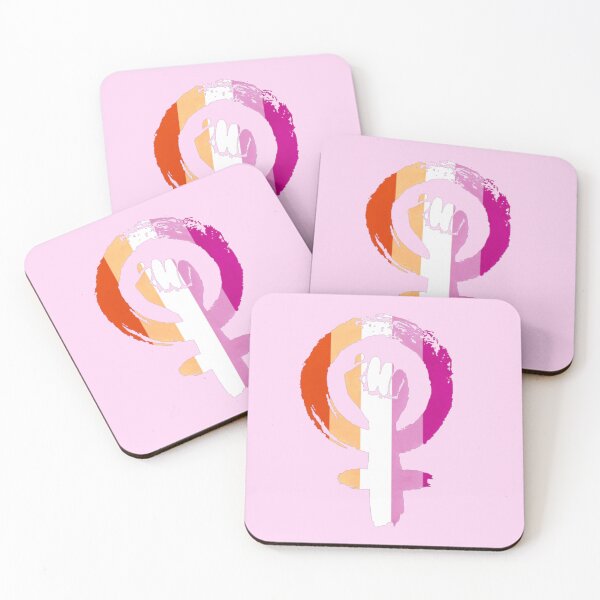 Item preview, Lesbian Feminist Fist  designed and sold by everything4eva.