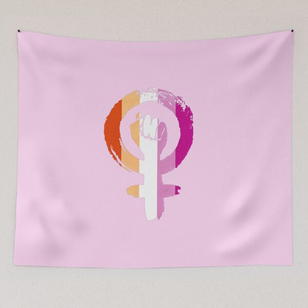 Item preview, Lesbian Feminist Fist  designed and sold by everything4eva.