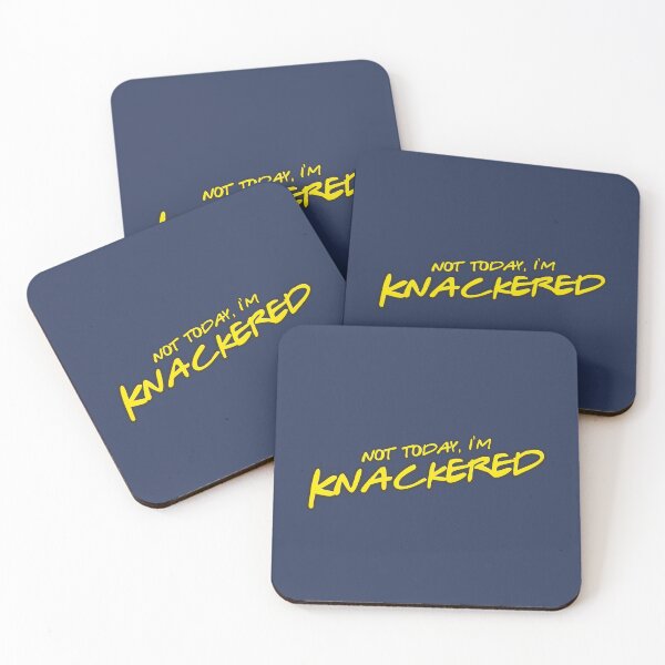 Item preview, Aussie British slang- KNACKERED meaning extremely tired designed and sold by Amit D.