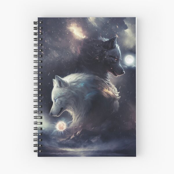 Item preview, Skoll and Hati designed and sold by ikaruna.
