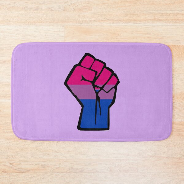 Item preview, Bisexual Pride Solidarity Fist designed and sold by everything4eva.