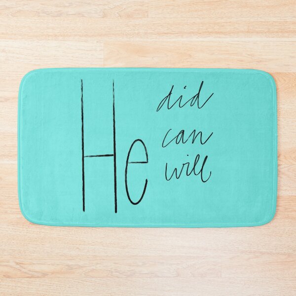 Item preview, He did, He can, He will designed and sold by luckymurph.