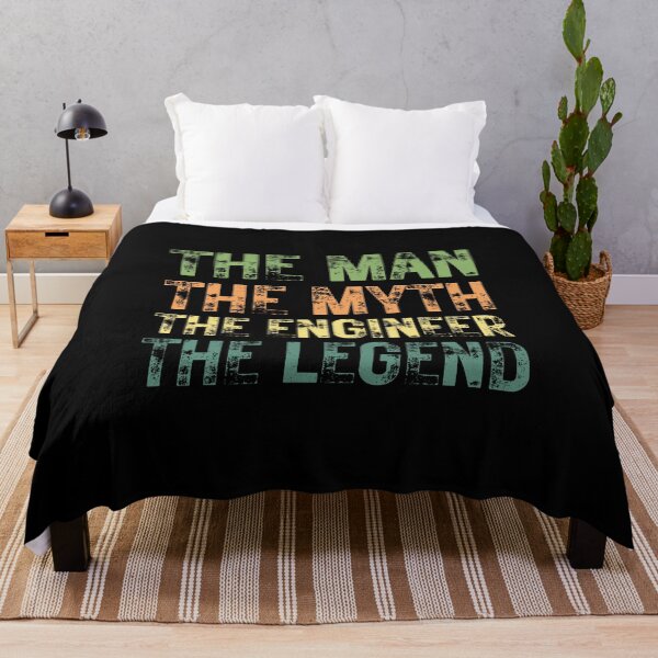 Item preview, The Man The Myth The Engineer the Legend designed and sold by Crafty-Mornings.