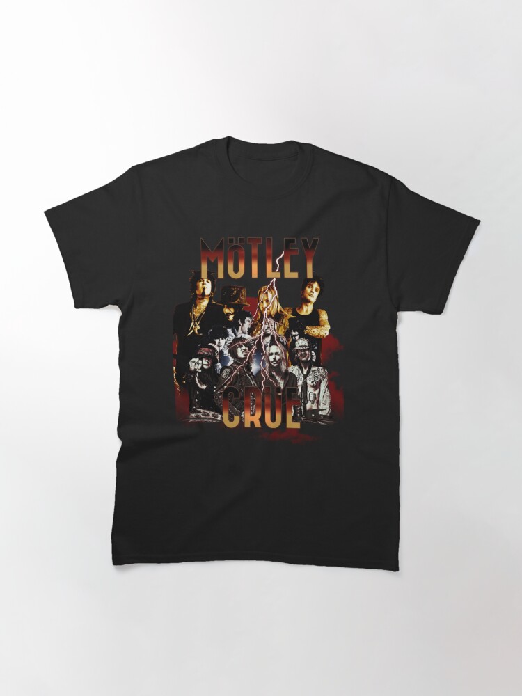 Discover Motley Crue T-Shirt -World Tour Vintage