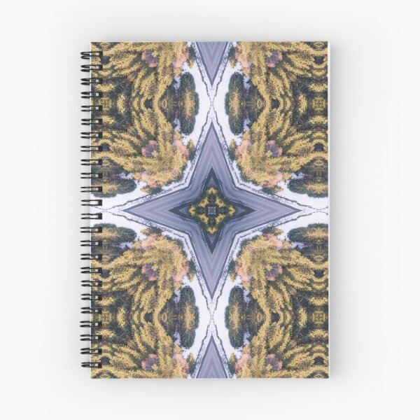 Item preview, Winter Road Aerial view Kaleidoscope pattern 2 designed and sold by Swabcraft.