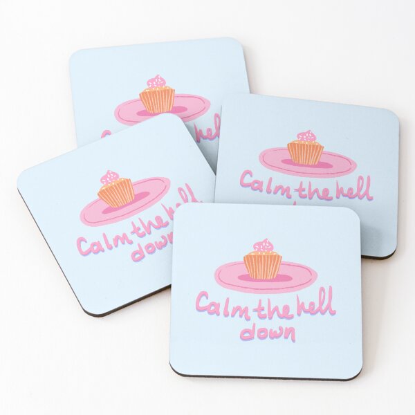 Item preview, Calm the hell down cake designed and sold by pinkyfish1010.