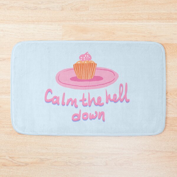 Item preview, Calm the hell down cake designed and sold by pinkyfish1010.