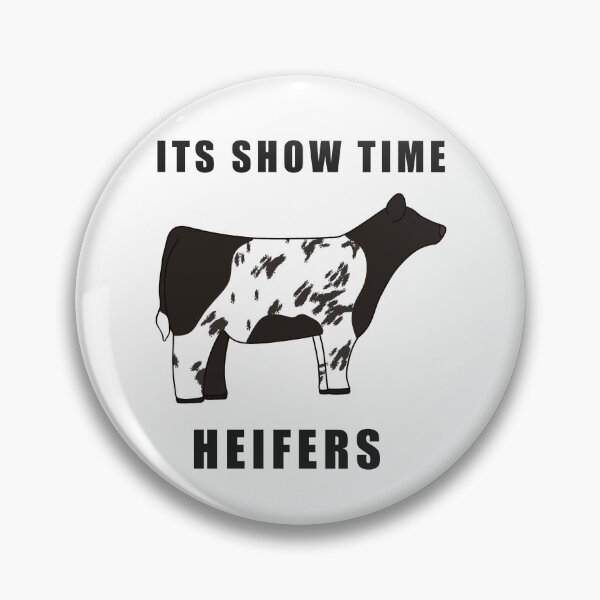 Item preview, ITS SHOW TIME HEIFERS Brown and white designed and sold by Horsequeenozie.
