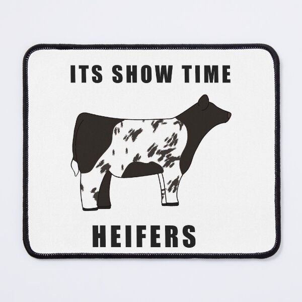 Item preview, ITS SHOW TIME HEIFERS Brown and white designed and sold by Horsequeenozie.