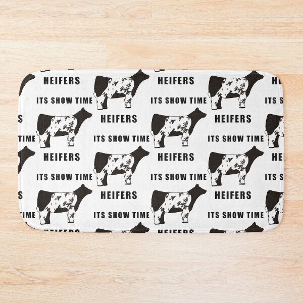 Item preview, ITS SHOW TIME HEIFERS Brown and white designed and sold by Horsequeenozie.