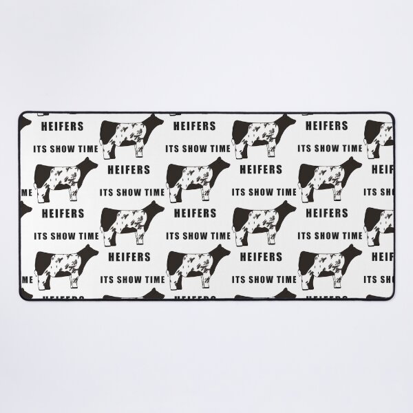 Item preview, ITS SHOW TIME HEIFERS Brown and white designed and sold by Horsequeenozie.