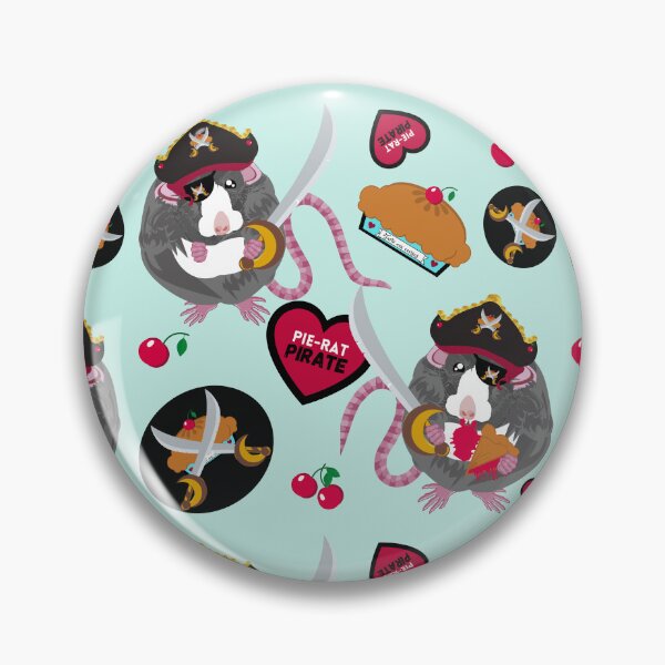 Item preview, Pie-Rat Pirate VS cherry pie ARRRR!  designed and sold by CuddlyPeas.