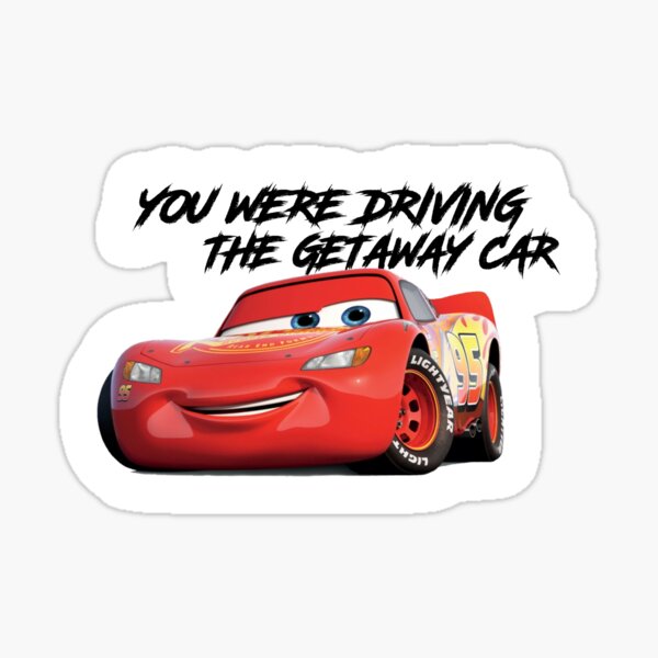 Getaway (Race)car - Taylor Sticker