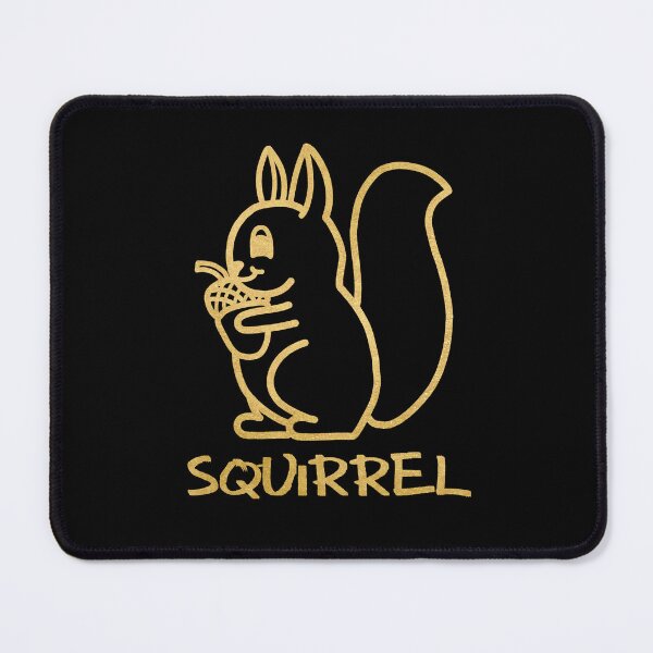 Item preview, Cute Little Baby Squirrel - Gold designed and sold by LadySquiggle.