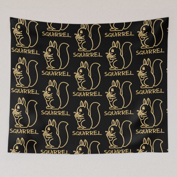 Item preview, Cute Little Baby Squirrel - Gold designed and sold by LadySquiggle.