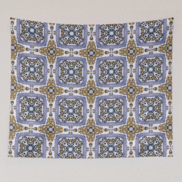Item preview, Winter Road Aerial view Kaleidoscope pattern 12 designed and sold by Swabcraft.