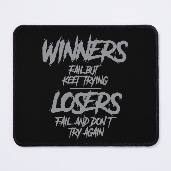 Item preview, Winners Fail But Keep Trying designed and sold by VectorDesigner.