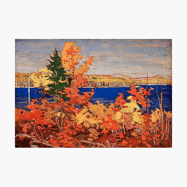 Item preview, Tom Thomson Autumn Foliage Fall 1916 designed and sold by TheRedVineyard.
