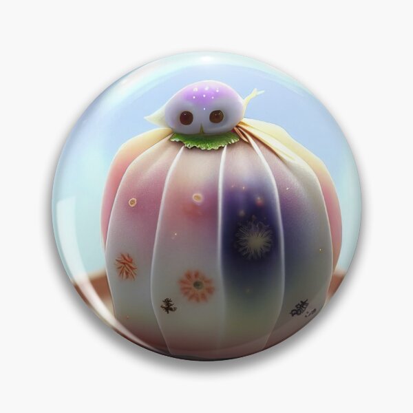 Item preview, Haunted Wagashi Baby in a Sheild designed and sold by FarmDYea.